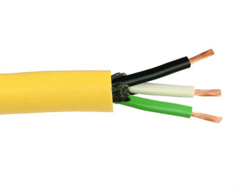 SEOOW PORTABLE CORD 600V YELLOW NON-UL