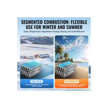 Calentador de ducha sin tanque para RV de 55 000 BTU, ahorrador de espacio, con puerta negra y control remoto, color negro, TM-RV03-2B