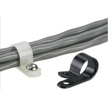 6.4mm Cable Clamp Durable Nylon 6.6 #10 (M5) Screw CCH25-S10-M0 (Pack of 1000)