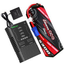 Gens Ace 5300mAh 3S1P 11.1V HardCase G-Tech Lipo Battery 15# With Charger Combo GEA60W533S60GT