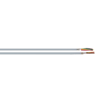 Light-To-Moderate Flex Tinned Copper Braid Tri-Laminate Foil Shielded PVC 300V Robotic Cable