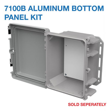 9.71"D X 8.23"W X 5.13"H Industrial Enclosure Flange Aluminium Cabinet Kit I152HSTGBG
