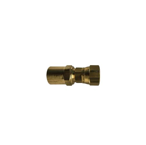 1/4 Hose Barbed x 1/4 FNPSM Reusable Female Swivel Connecter 32772
