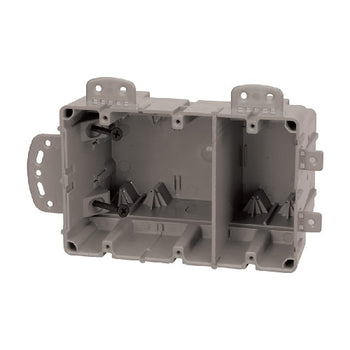 Romex SmartBox Device Box Three Gang Non Metallic Multi Mount Box 55 Cu In MSBMMT3G (Pack of 16)