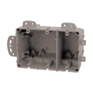 Romex SmartBox Device Box Three Gang Non Metallic Multi Mount Box 55 Cu In MSBMMT3G (Pack of 16)