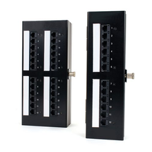 2RU 48 Port Rack Mount Angled Patch Panel 568A/B Wired ACC4888/110SIX