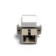 SC Simplex Multimode Fiber Keystone Jack Adapter White IN1-4407/SC/WH