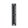 12 Port DataPatch Cat6 Plus Flat Punchdown Panel 1RU DP12688TGY