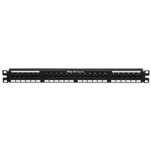 24 Port DataPatch Cat6 Plus Flat Punchdown Panel 1RU DP24688TGY
