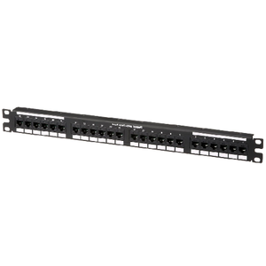 24 Port DataPatch Cat6 Plus Flat Punchdown Panel 1RU DP24688TGY