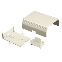 PVC Low Voltage Surface Raceway Transition Fitting Off-White T70TRIW
