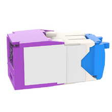 22-26 AWG Mini-Com Cat6A Shuttered Jack Module RJ45 TG Style CJH6X88TGVL