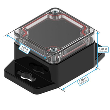 1.97" X 1.38" X 2.05" Shield Electronic Enclosure RBF22P04C10B