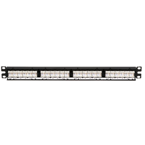 24 Port DataPatch Cat6 Plus Flat Punchdown Panel 1RU DP24688TGY