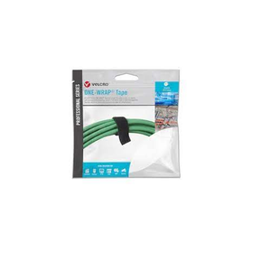 3/4" White Lineal ONE-WRAP VELCRO 31091