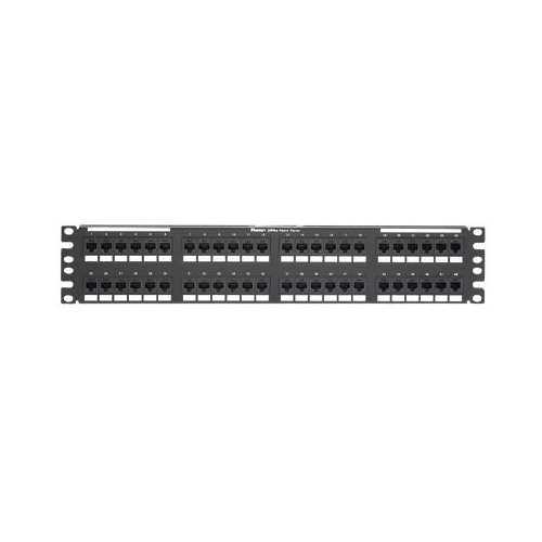 48 Port DataPatch Cat6 Plus Flat Punchdown Panel 2RU DP48688TGY