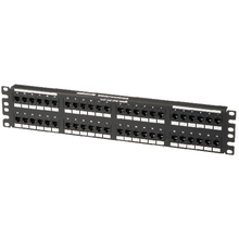 48 Port DataPatch Cat5e Flat Punchdown Panel 2RU DP485E88TGY