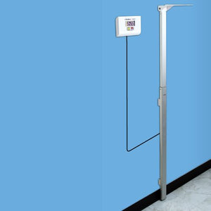 Digital Wall-Mounted Standalone Height Rod Detecto DHRWM