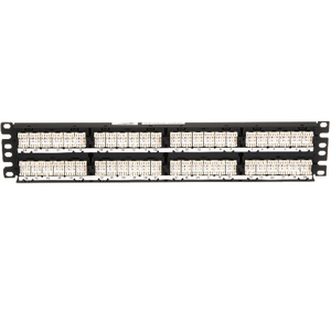 48 Port DataPatch Cat6 Plus Flat Punchdown Panel 2RU DP48688TGY