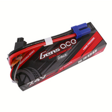 Gens Ace 5300mAh 2S1P 7.4V G-Tech HardCase Lipo Battery Pack 24# With EC5 Plug For RC Car GEA532S60E5GT