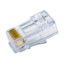 Cat5e Unshielded Pass Through RJ45 Modular Plugs S45-1500 (100pcs/4Jar)