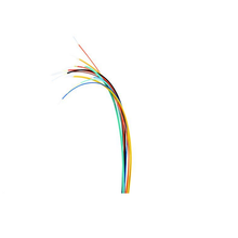 Indoor 2.9mm 2 Fiber Multimode 62.5µm A-Series Orange Fiber Optic Plenum Cable AX002SWLS9OP