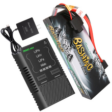 Gens Ace 5200mAh 2S1P 7.4V G-Tech Bashing Series Car Lipo Battery Pack Hardcase 24# With Charger Combo GEA60W522S35GT