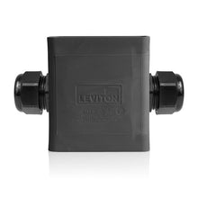 Leviton Single-Gang Portable Outlet Box Black 3099F-2E