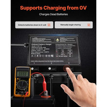 3-Bank 10A 12V Onboard Boat Charger IP68 Waterproof Smart On-Board Battery Charger