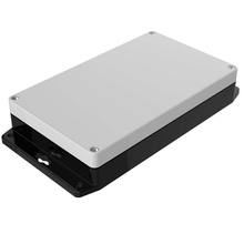 Electronic Racks And Boxes Enclosure Top Gray Bottom Black RBF85P12G10B