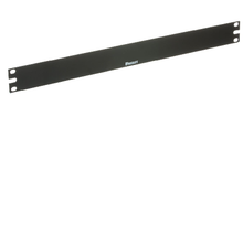 1RU Horizontal Flat Rack Filler Panel Steel 12-24 Screw DPFP1