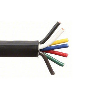 250' 18/7 SOOW Black Portable Power Cable 600V UL CSA