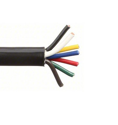 500' 12/7 SOOW Black Portable Power Cable 600V UL CSA