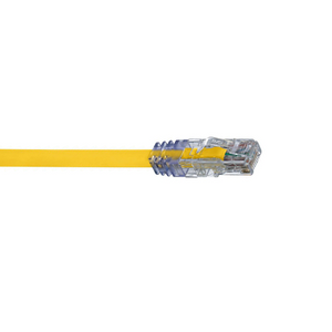 5' 24 AWG Yellow Cat 6A UTP Copper Patch Cord UTP6AX5YL