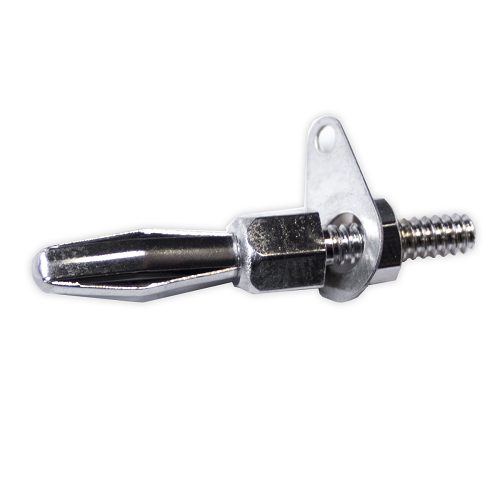 4mm Threaded 6-32 Banana Plug BU-00241 (Pack Of 50)