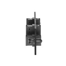 4 Port Opticom MPO Fiber Optic Adapter Panel FAP Horizontal FAPH0412BLMPO