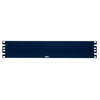 2RU Horizontal Flat Rack Filler Panel Steel 12-24 Screw DPFP2