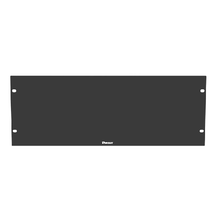 4RU Horizontal Flat Rack Filler Panel Steel 12-24 Screw DPFP4