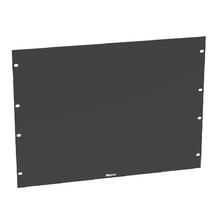 8RU Horizontal Flat Rack Filler Panel Steel 12-24 Screw DPFP8