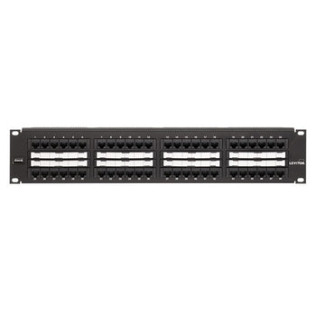 Cat 6 Flat Universal Patch Panel 2RU 48-Port 69586-C48