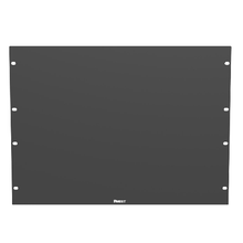 8RU Horizontal Flat Rack Filler Panel Steel 12-24 Screw DPFP8