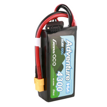 Gens Ace 4300mAh 3S1P 11.4V Adventure High Voltage G-Tech Lipo Battery With XT60 Plug GEA433S60X6GT