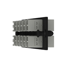 12 Port Opticom Keyed P-White LC Fiber Adapter Panel Duplex FAP12WPWTDLCZ