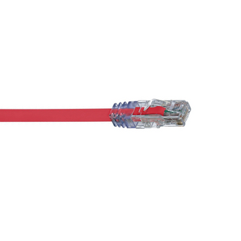 6' 24 AWG Red Cat 6A UTP Copper Patch Cord UTP6AX6RD