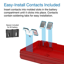 2.40"W x 4.15"L x 0.85"H Faceplate Handheld Enclosure Without Pocket Clip M6,TRRD,R