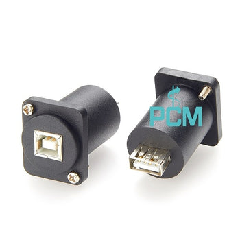 D-Type Feedthrough USB Connector PCM-0005 (Pack of 300)