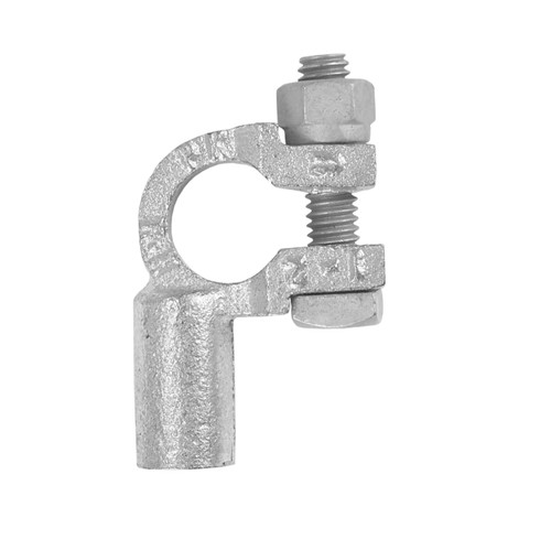 4/0 AWG Positive Right Elbow Side Post Terminal