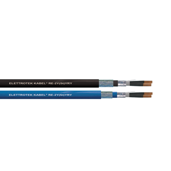 20 AWG 6C Stranded Bare Copper Shield Al Tape PE Armour PVC RE-2Y(St)YRY Instrumentation Cable