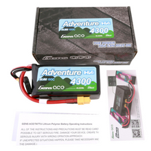 Gens Ace 4300mAh 3S1P 11.4V Adventure High Voltage G-Tech Lipo Battery With XT60 Plug GEA433S60X6GT