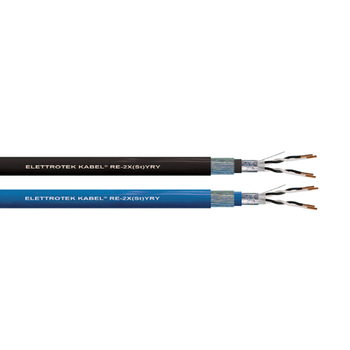 16 AWG 6P Stranded BC Shield Al Tape XLPE PVC RE-2X(St)YRY 300/500V Instrumentation Cable